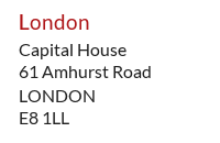 UK virtual address example - London